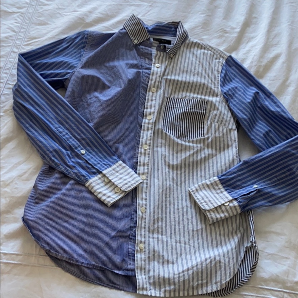 J. Crew Cotton Blouse Button Down